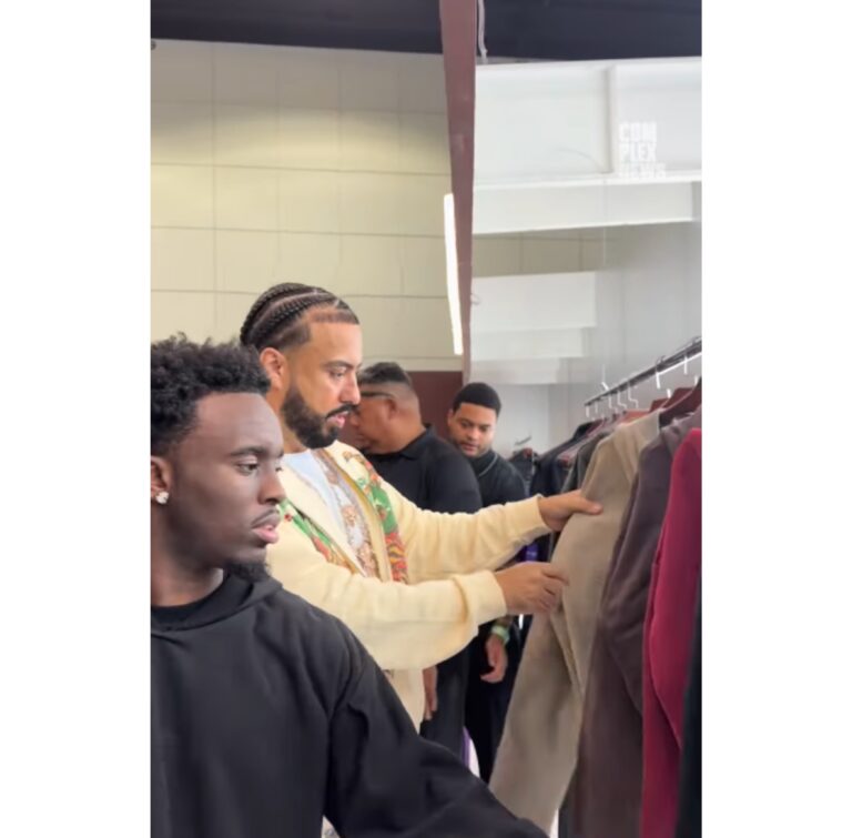 French Montana Shows Love to Kai Cenat at ComplexCon